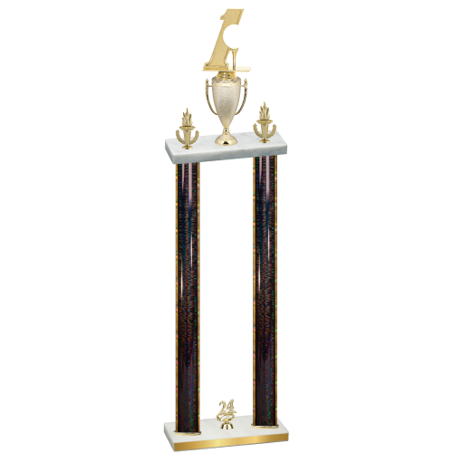 Double Black Glacier Year Golf Trophy