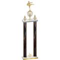 Double Black Glacier Fourth Place Karate Trophy