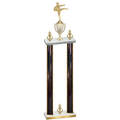 Double Black Glacier Victory Karate Trophy