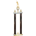 Double Black Glacier Second Place Softball Trophy