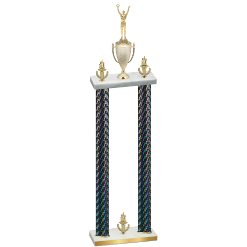 Double Black Carbon Fiber Victory Victory Trophy