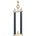 Double Black Carbon Fiber Victory Holiday Trophy