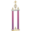 Double Pink Carbon Fiber Victory Wrestling Trophy