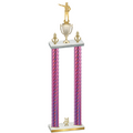 Double Pink Carbon Fiber Year Shooter Trophy