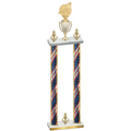 Double Flag USA Victory Swimming Trophy