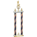 Double Flag USA Year Hockey Trophy