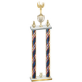 Double Flag USA Year Victory Trophy