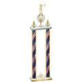Double Flag USA Third Place Archery Trophy