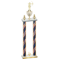 Double Flag USA Second Place Archery Trophy