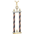 Double Flag USA Victory Weights Trophy