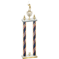 Double Flag USA Year Golf Trophy