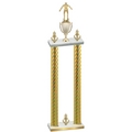 Double Gold Carbon Fiber Victory Wrestling Trophy