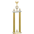 Double Gold Carbon Fiber Victory Victory Trophy