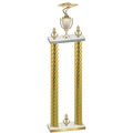 Double Gold Carbon Fiber Victory Cars Trophy