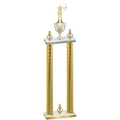 Double Gold Carbon Fiber Victory Archery Trophy