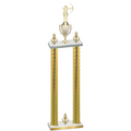 Double Gold Carbon Fiber Victory Archery Trophy