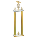 Double Gold Carbon Fiber Victory Fishing Trophy