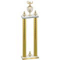 Double Gold Carbon Fiber Victory Academics Trophy
