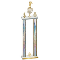 Double Silver Glacier Fourth Place Rugby Trophy