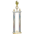 Double Silver Glacier Fourth Place Rugby Trophy