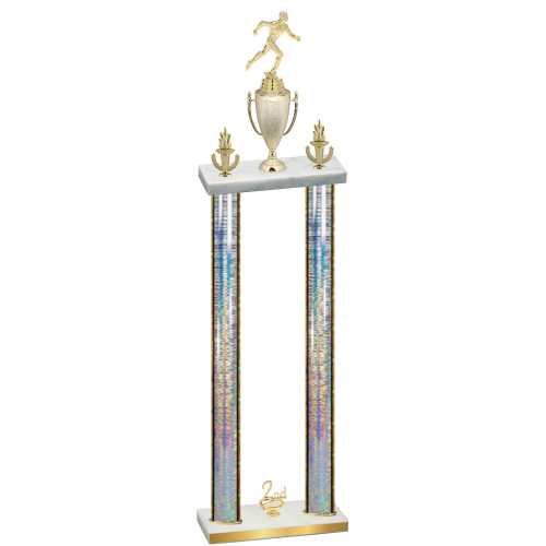 Double Silver Glacier Second Place Running Trophy