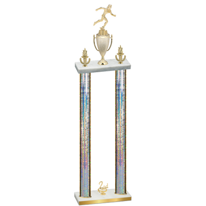 Double Silver Glacier Second Place Running Trophy