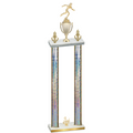 Double Silver Glacier Third Place Running Trophy