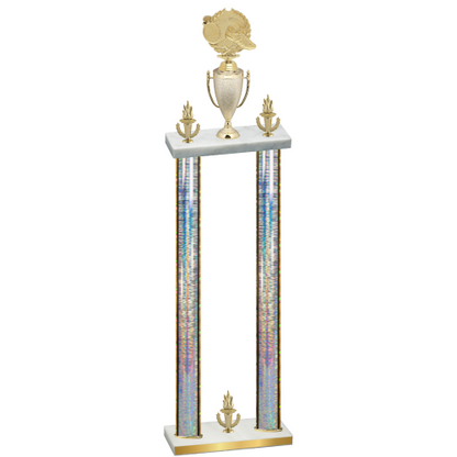 Double Silver Glacier Victory Running Trophy