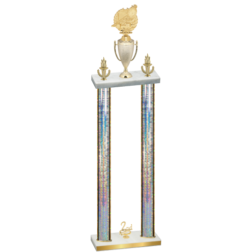 Double Silver Glacier Second Place Swimming Trophy