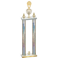 Double Silver Glacier Year Insert Trophy