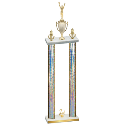 Double Silver Glacier Second Place Victory Trophy