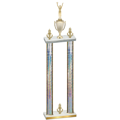 Double Silver Glacier Victory Victory Trophy