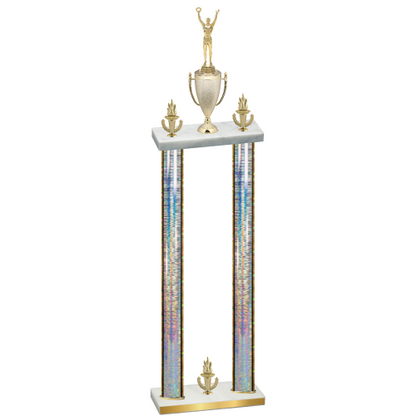 Double Silver Glacier Victory Victory Trophy