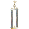 Double Silver Glacier Fourth Place Skater Trophy