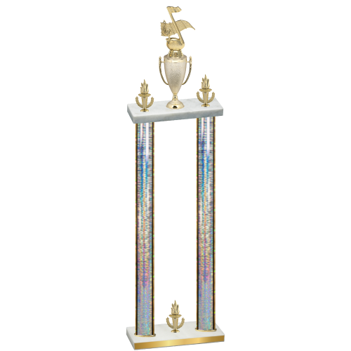 Double Silver Glacier Victory Music Trophy