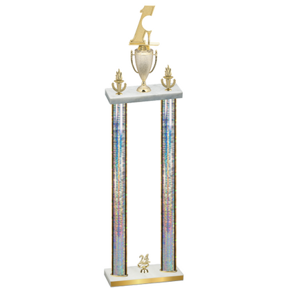 Double Silver Glacier Year Golf Trophy