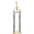 Double Silver Glacier Third Place Softball Trophy