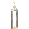Double Silver Glacier Fourth Place Softball Trophy
