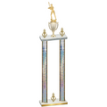 Double Silver Glacier Victory Softball Trophy