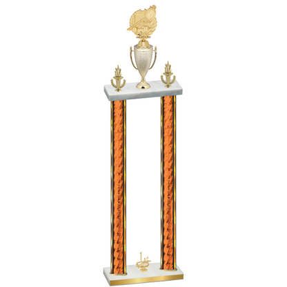 Double Orange Glacier First Place Swimming Trophy