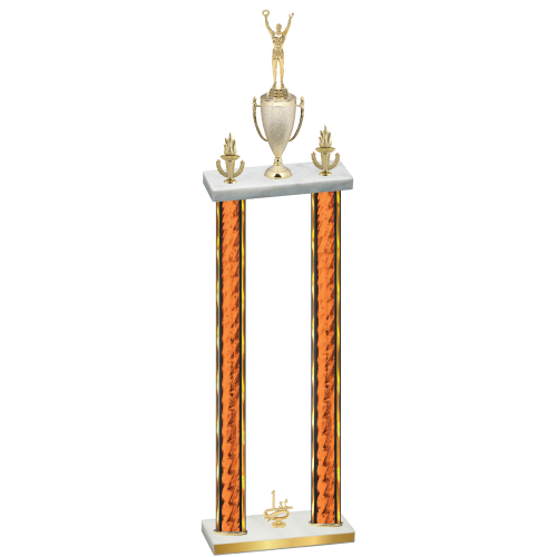 Double Orange Glacier First Place Victory Trophy