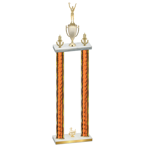 Double Orange Glacier Third Place Victory Trophy