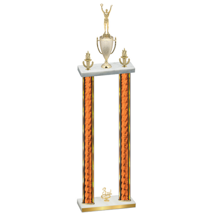 Double Orange Glacier Third Place Victory Trophy