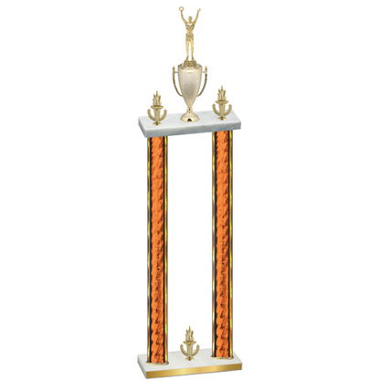 Double Orange Glacier Victory Victory Trophy