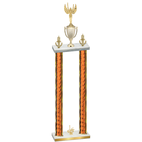 Double Orange Glacier First Place Victory Trophy