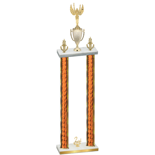 Double Orange Glacier Second Place Victory Trophy