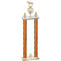 Double Orange Glacier Year Horses Trophy