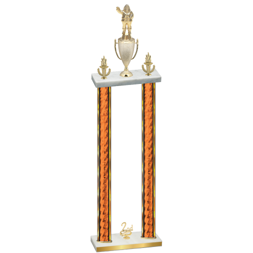 Double Orange Glacier Second Place Holiday Trophy