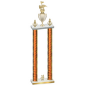 Double Orange Glacier Year Music Trophy