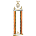 Double Orange Glacier Second Place Academics Trophy